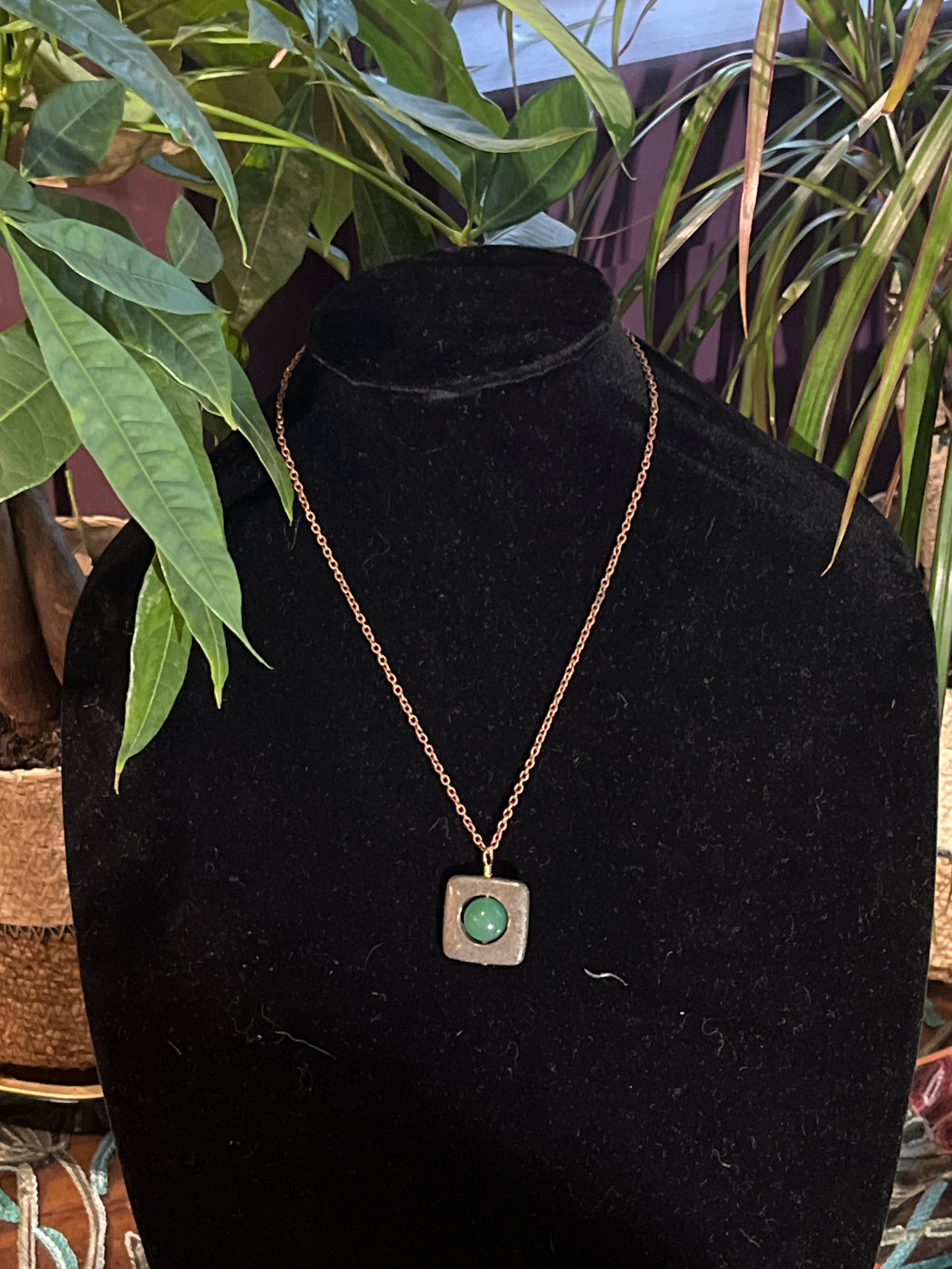 Pyrite & Green Aventurine Necklace by Ceilidh Creations