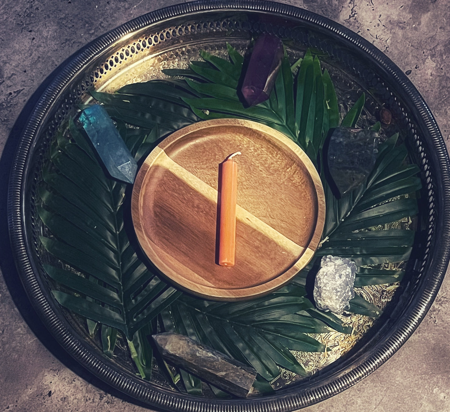 Chime Spell Candle - Orange