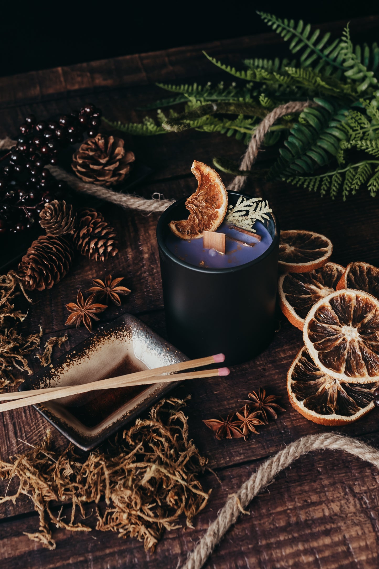 Yule Scented Ritual Candle