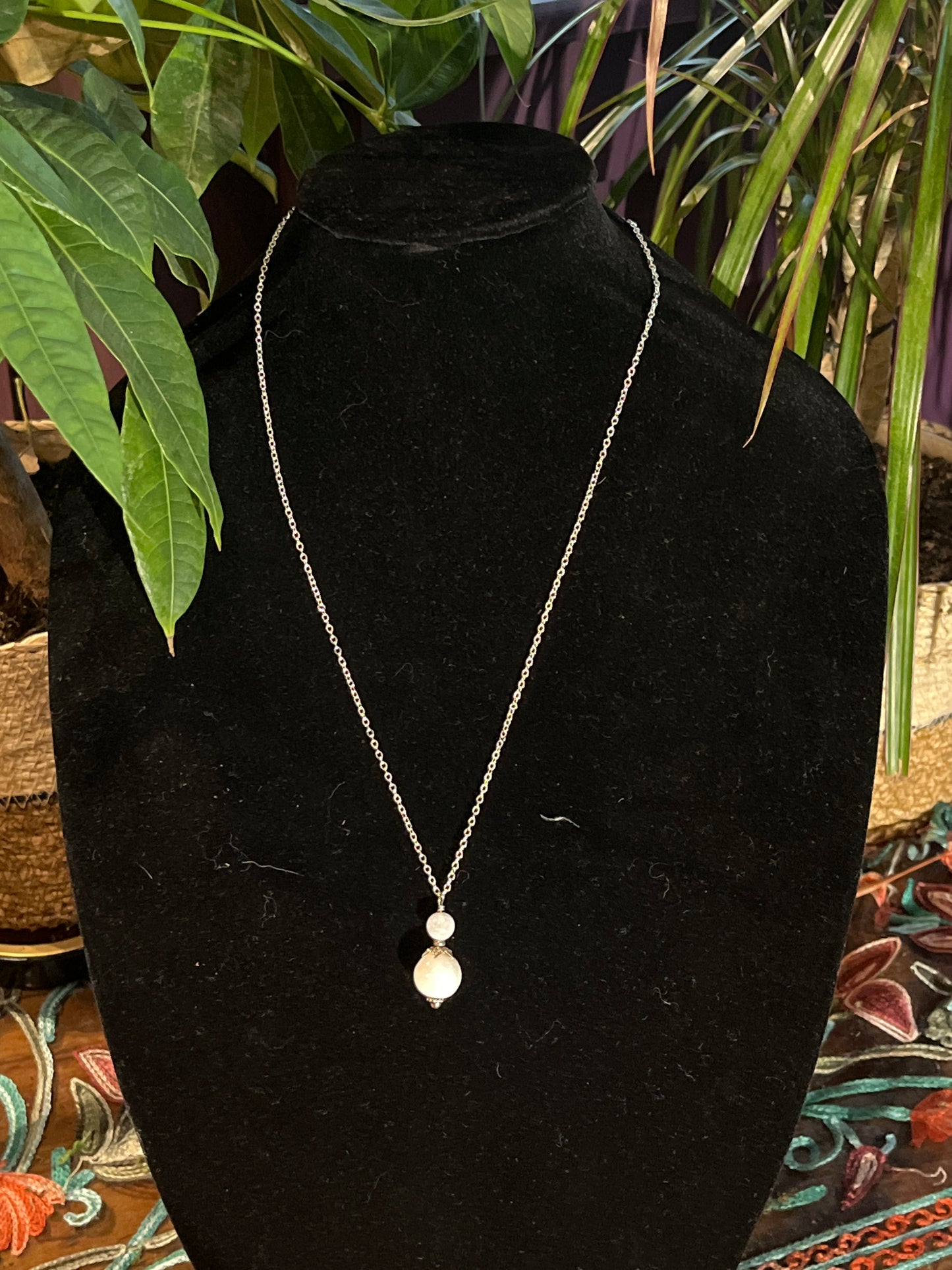 Moonstone Necklace by Ceilidh Creations