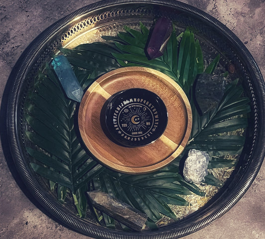 Ceramic Talking Board Incense Holder