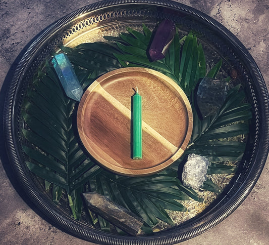 Chime Spell Candle - Green