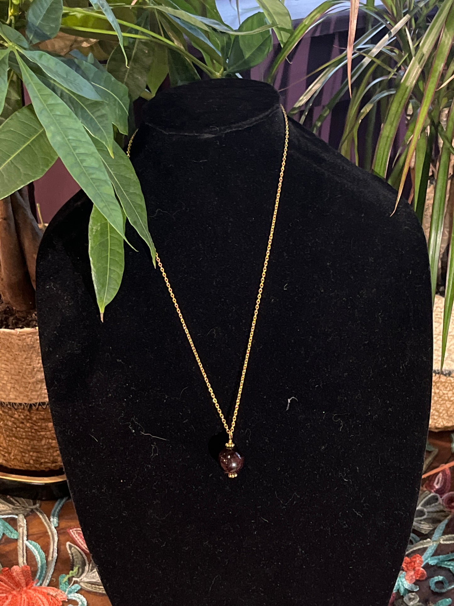 Garnet Necklace