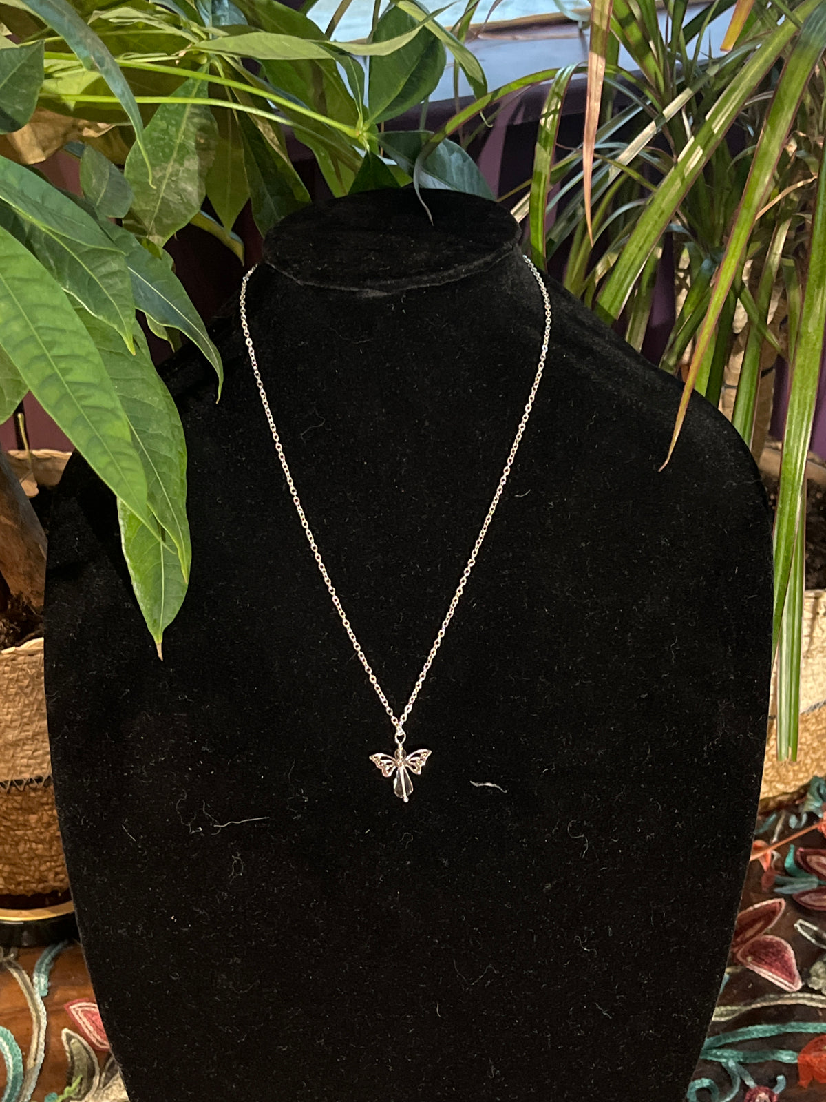 Quartz Necklace by Ceilidh Creations