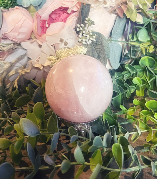 Rose Quartz Sphere - 2 3/4'