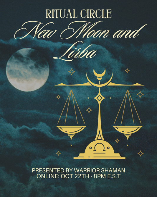 New Moon in Libra Shamanic Ritual: Recalibration Oct 22- 8pm EST