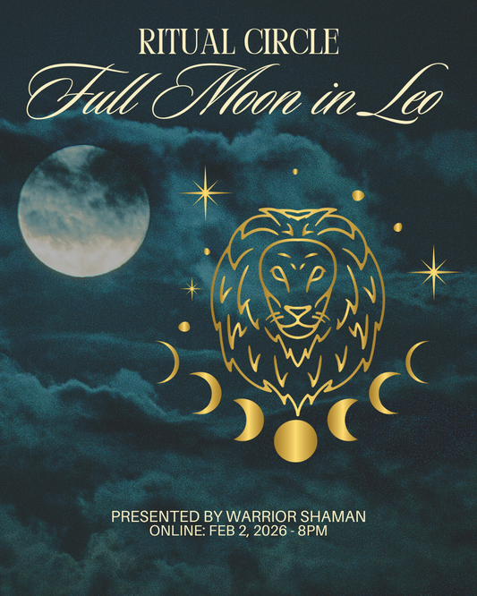 Full Moon in Leo - Bold Courage - Feb 2nd - 8pm EST