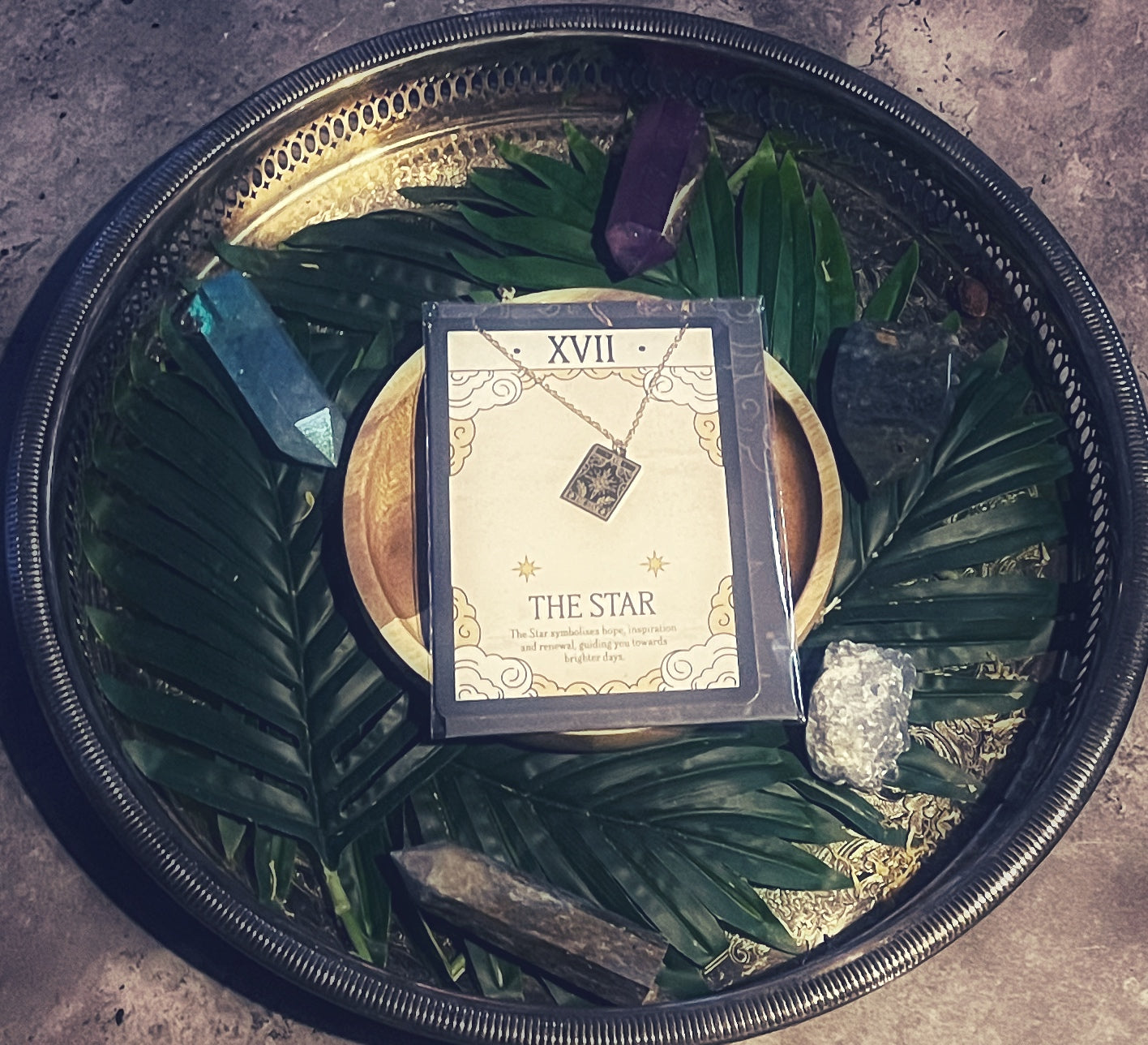 Star Tarot Pendant Necklace