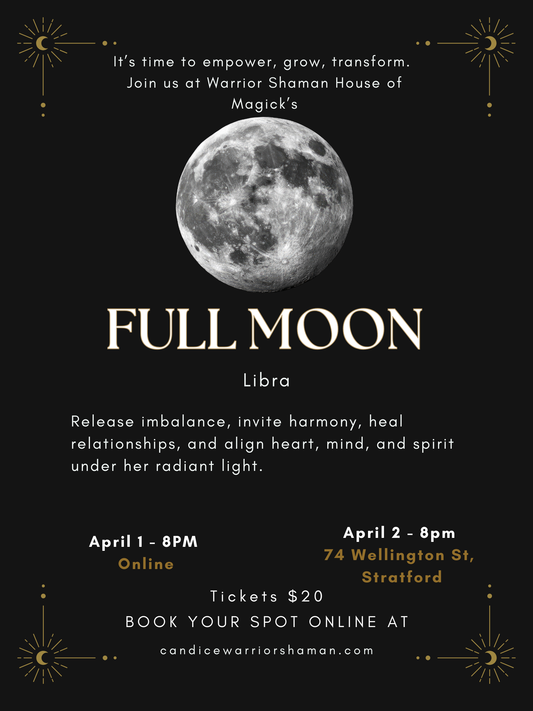 Full Moon in Libra - Balance, Harmony, and Heart Alignment