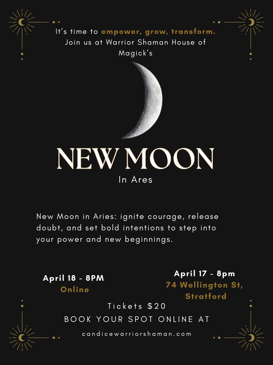 New Moon in Aries Ritual – Ignite, Courage, and Bold Beginnings