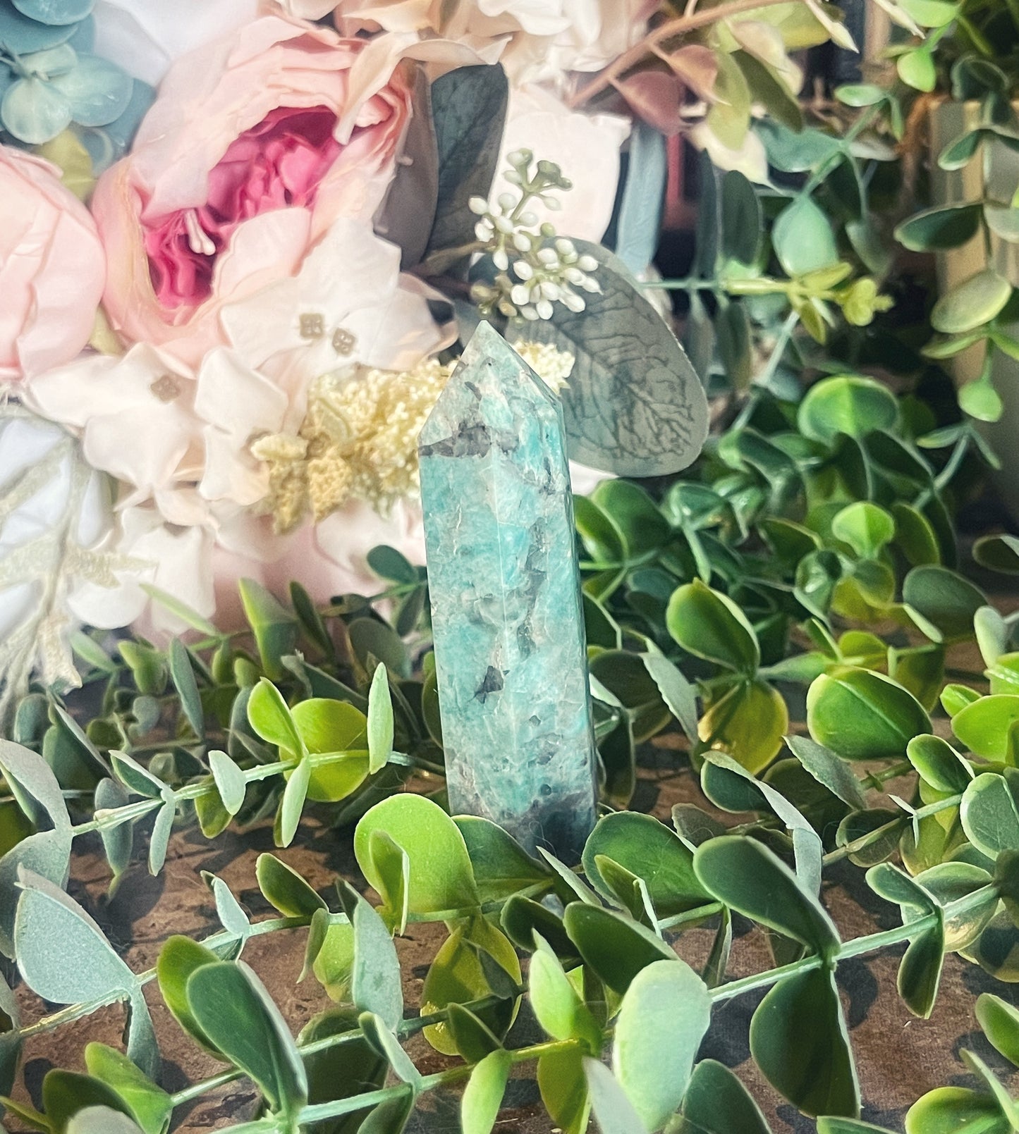 Amazonite Tower - 3.5"