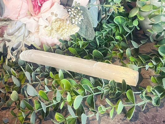 Selenite Sticks 8"