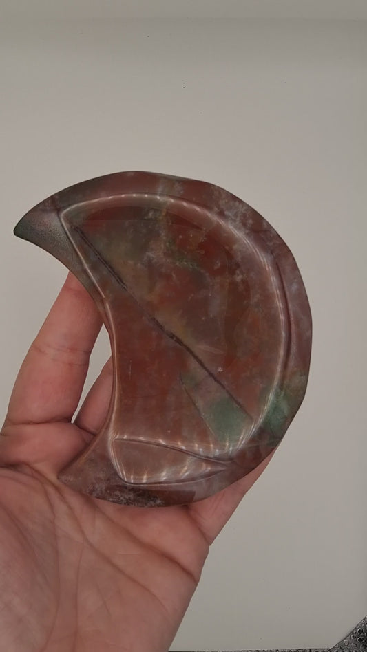 Moss Agate Moon