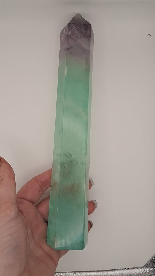 Rainbow Fluorite Tower