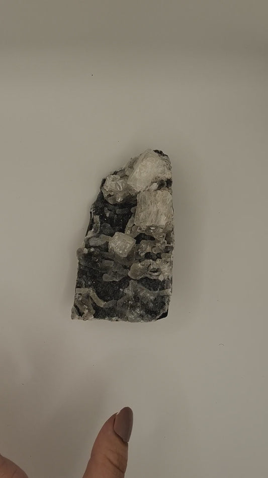 Chalcedony with Apophyllite