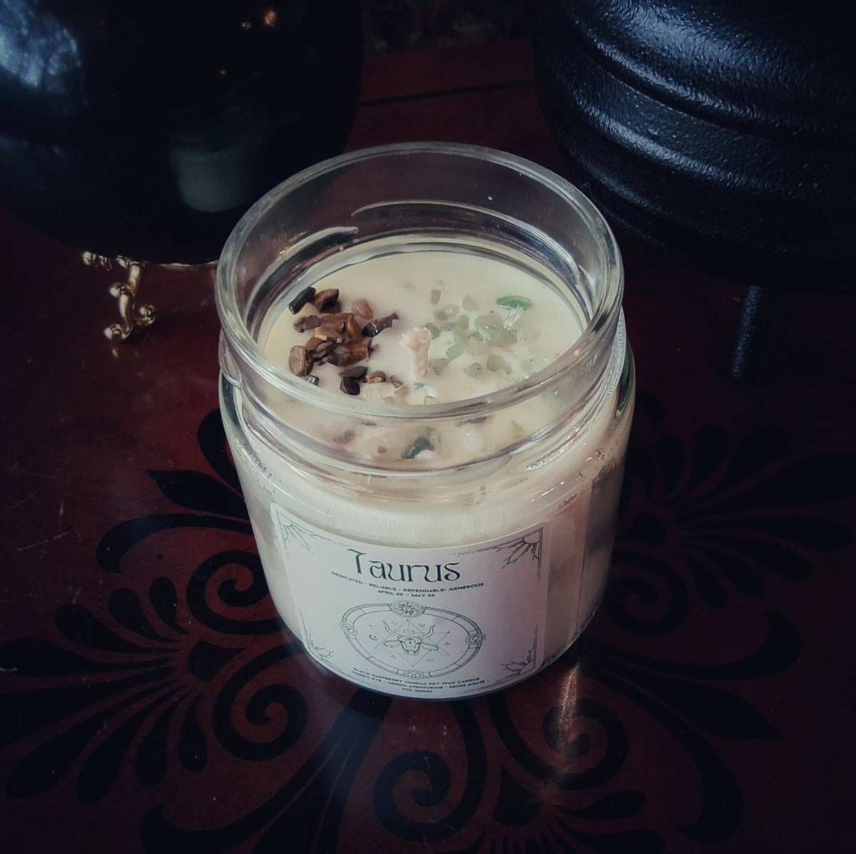 Taurus Zodiac Candle - By Moonlake Ritual Co.