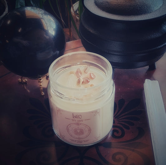 Leo Zodiac Candle - By Moonlake Ritual Co.